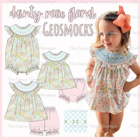 Dainty rose floral