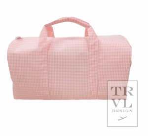 TRVL Weekender Duffle - Gingham Taffy