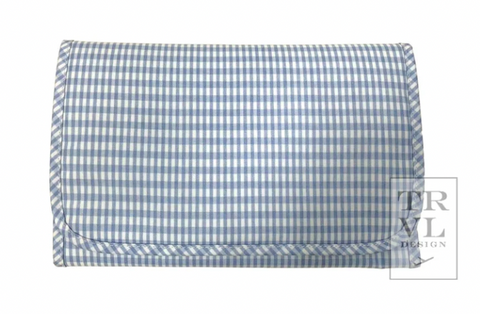 TRVL Game Changer - Changing Pad Gingham Mist