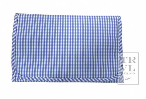 TRVL Game Changer - Changing Pad Gingham Sky