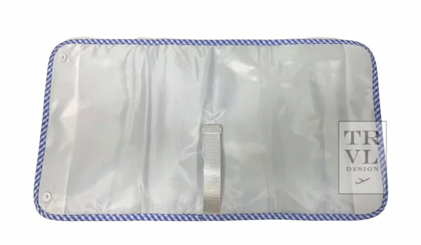 TRVL Game Changer - Changing Pad Gingham Sky