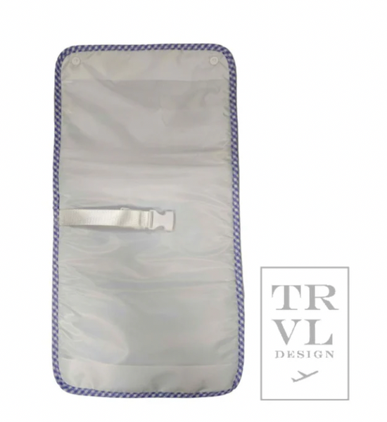 TRVL Game Changer - Changing Pad Gingham Lilac