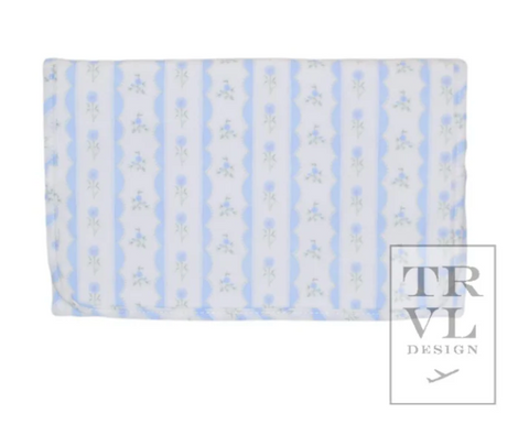 TRVL Game Changer - Changing Pad Ribbon Floral Blue