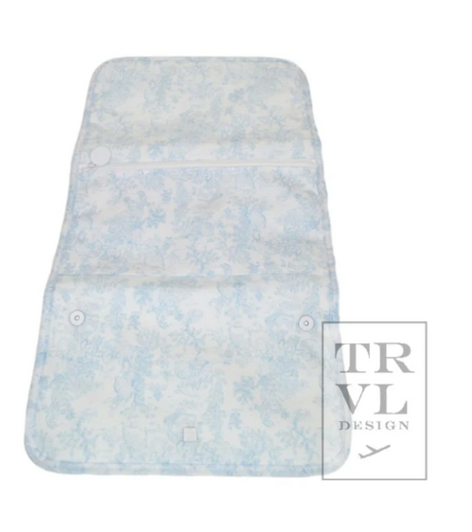 TRVL Game Changer - Changing Pad Bunny Toile Blue