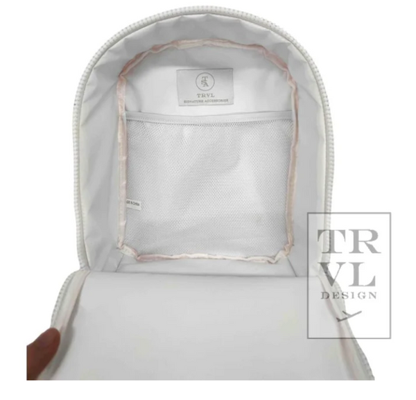 TRVL Bring It - Gingham Khaki