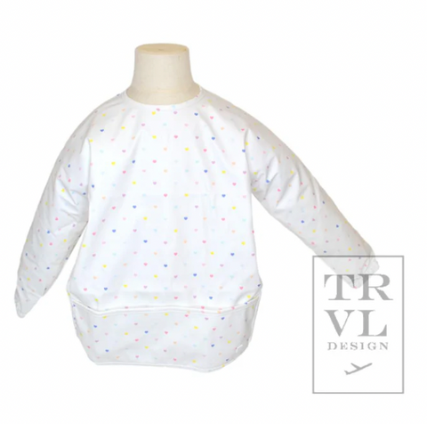 TRVL Perfect Smock - Bib Love Heart
