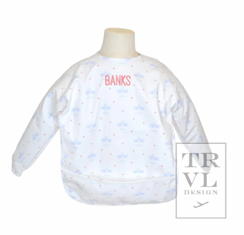 TRVL Perfect Smock - Bib David's Airplane