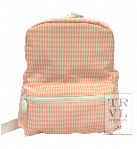 TRVL Mini Backer - Gingham Taffy