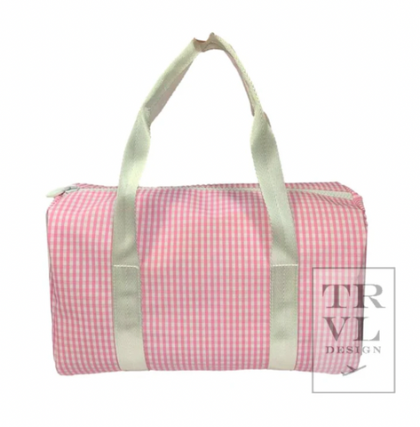 TRVL Mini Packer - Gingham Pink