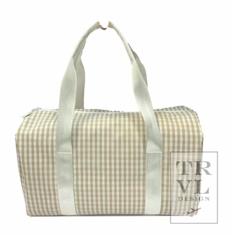 TRVL Mini Packer - Gingham Khaki