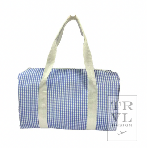 TRVL Mini Packer - Gingham Sky