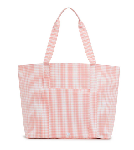 TRVL Jumbo Tote - Gingham Taffy