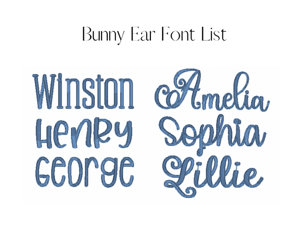 Personalized Bunny