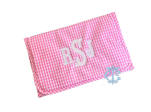 TRVL Game Changer - Changing Pad Gingham Pink
