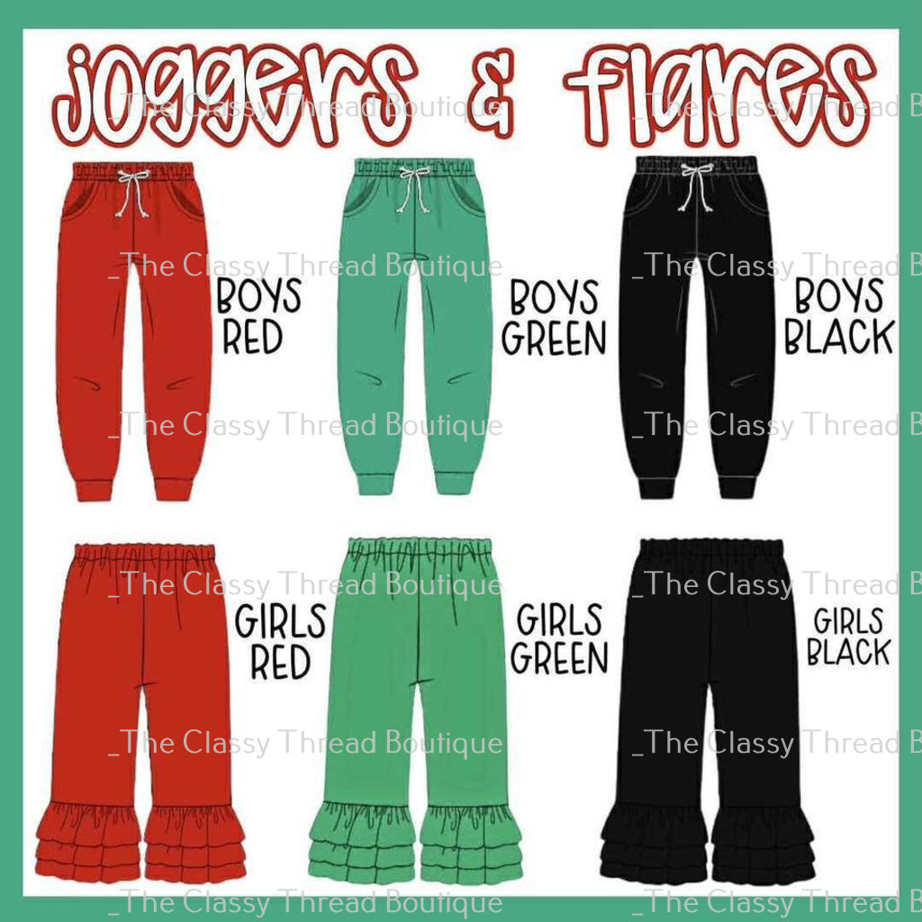 Joggers & flares