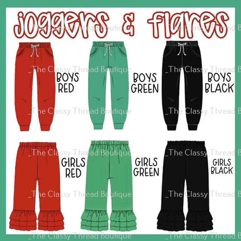 Joggers & flares