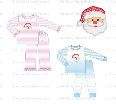 Girl & Boy santa pajamas